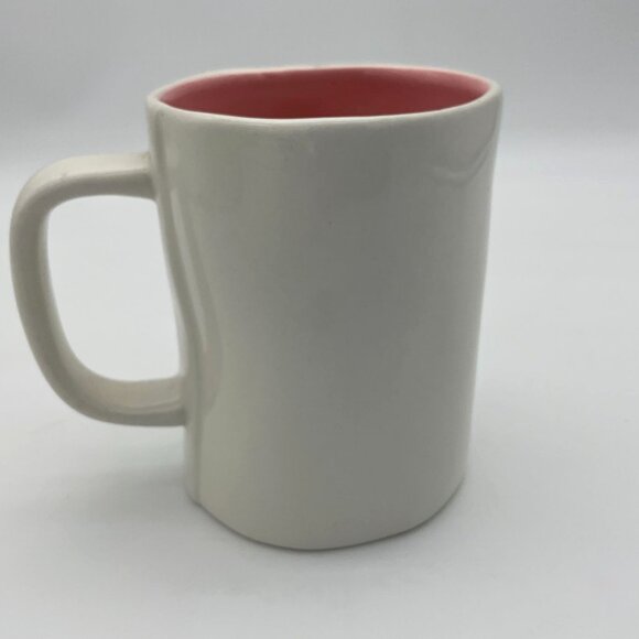 Rae Dunn Artisan Collection by Magenta MOM Ceramic Mug Pink Interior - Picture 3 of 6